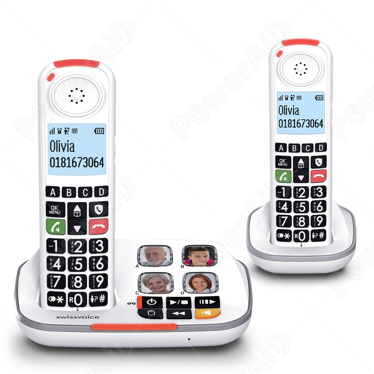 Swissvoice Xtra 2355 DUO - cordless amplificato DECT