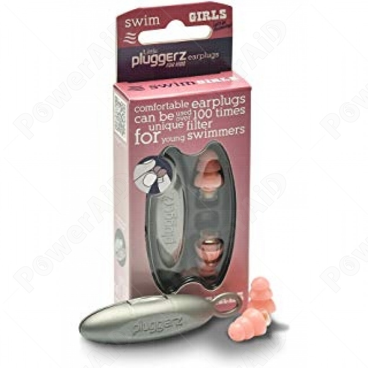 Pluggerz - Swim Kids Girls tappi per le orecchie 