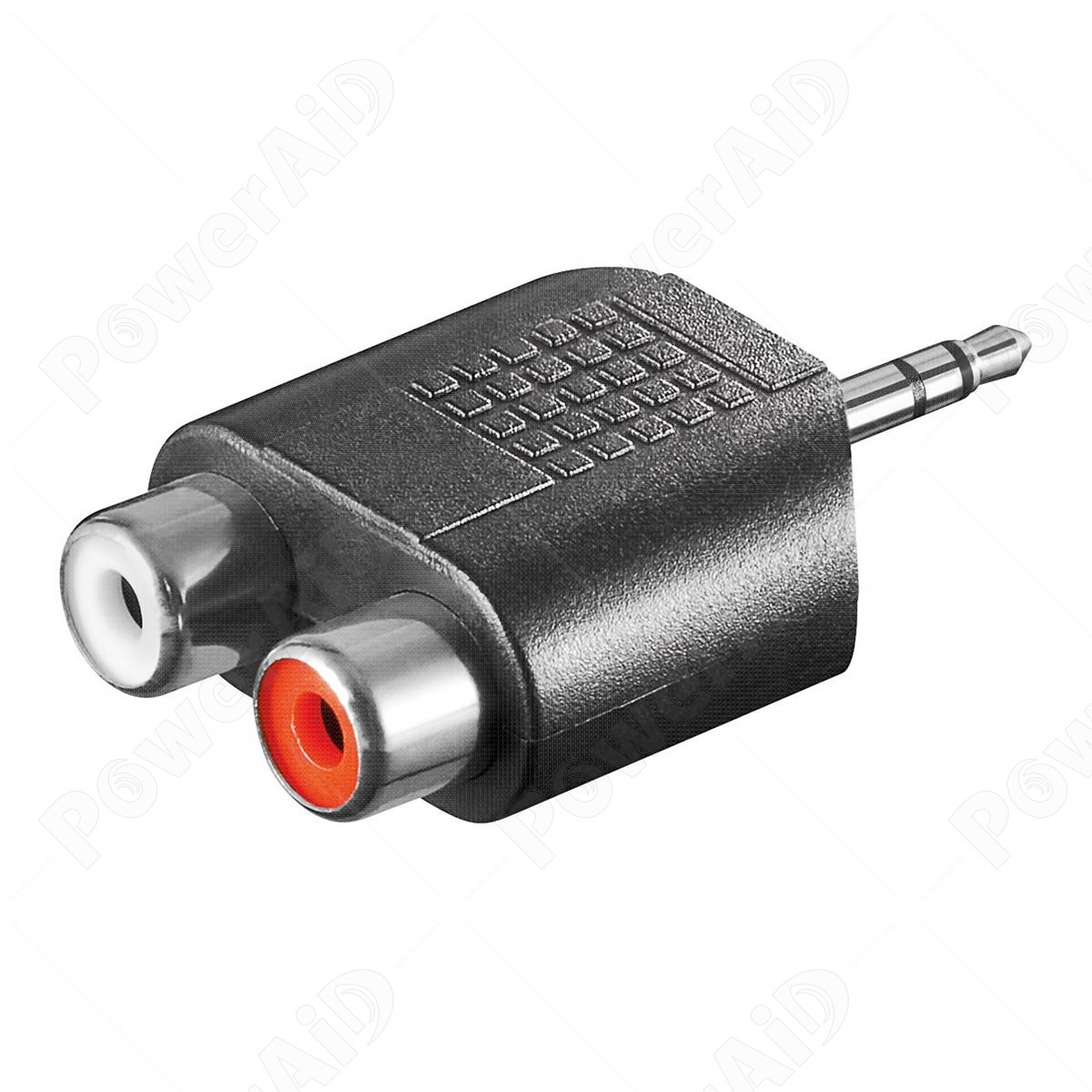 Adattatore audio Stereo 2 x RCA F - M 3.5mm