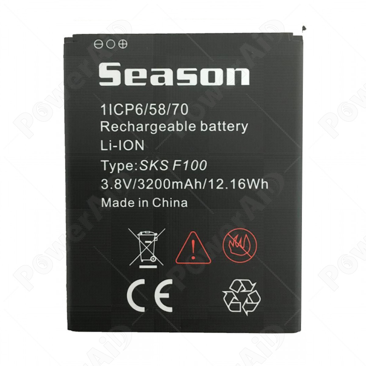 Amplicomms - Batteria Originale per PowerTel M9500