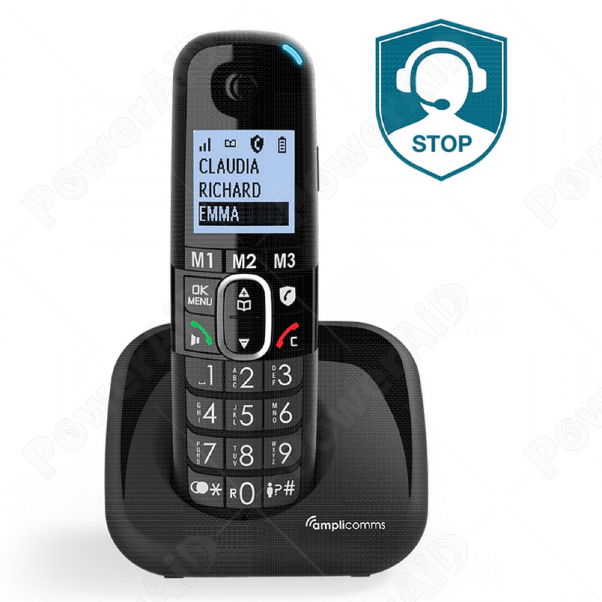 Amplicomms - BigTel 1500 cordless amplificato