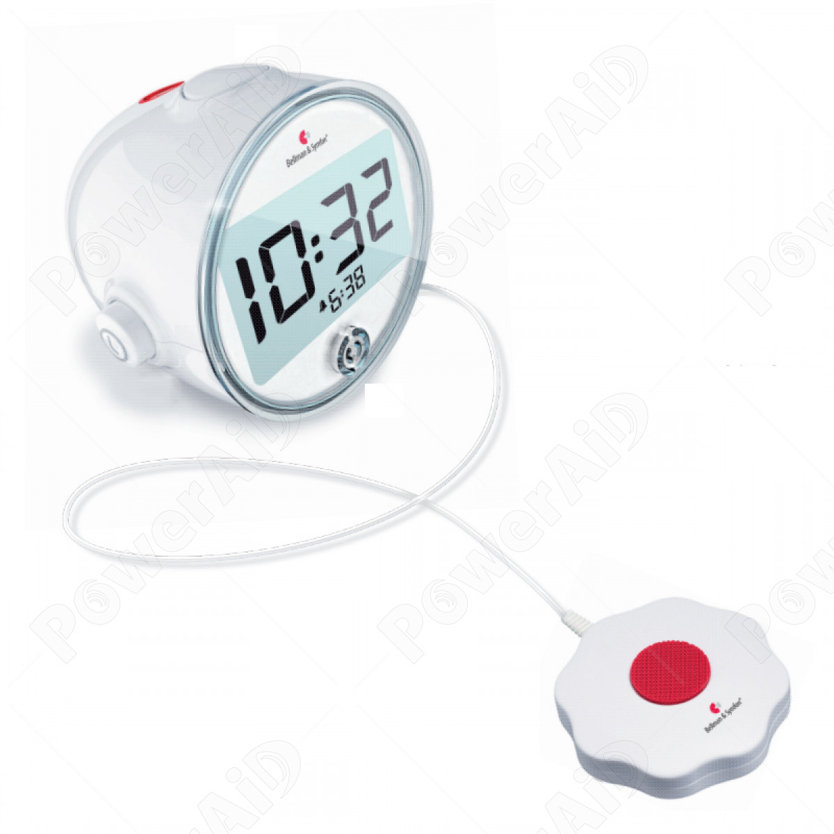 Bellman Symfon Sveglia con potente Suoneria e Vibrazione Classic Sveglie e orologi Tecnologia