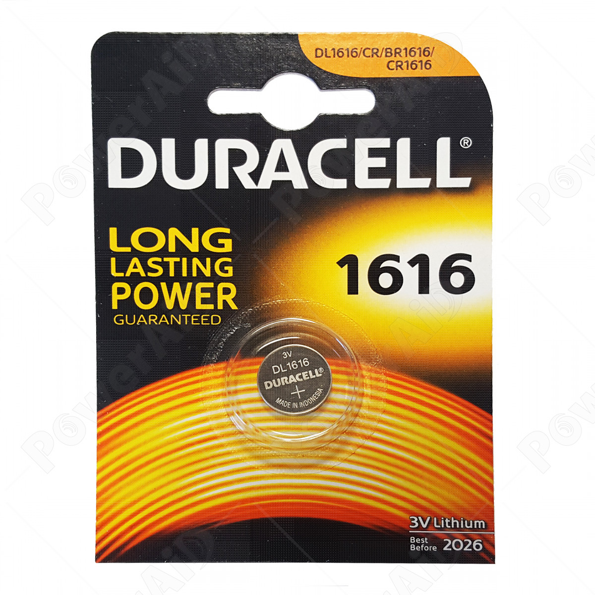 Duracell - CR1616 3V Blister 1 Pila