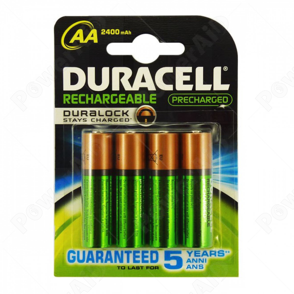 Duracell - 4 Batterie Stilo AA ricaricabili