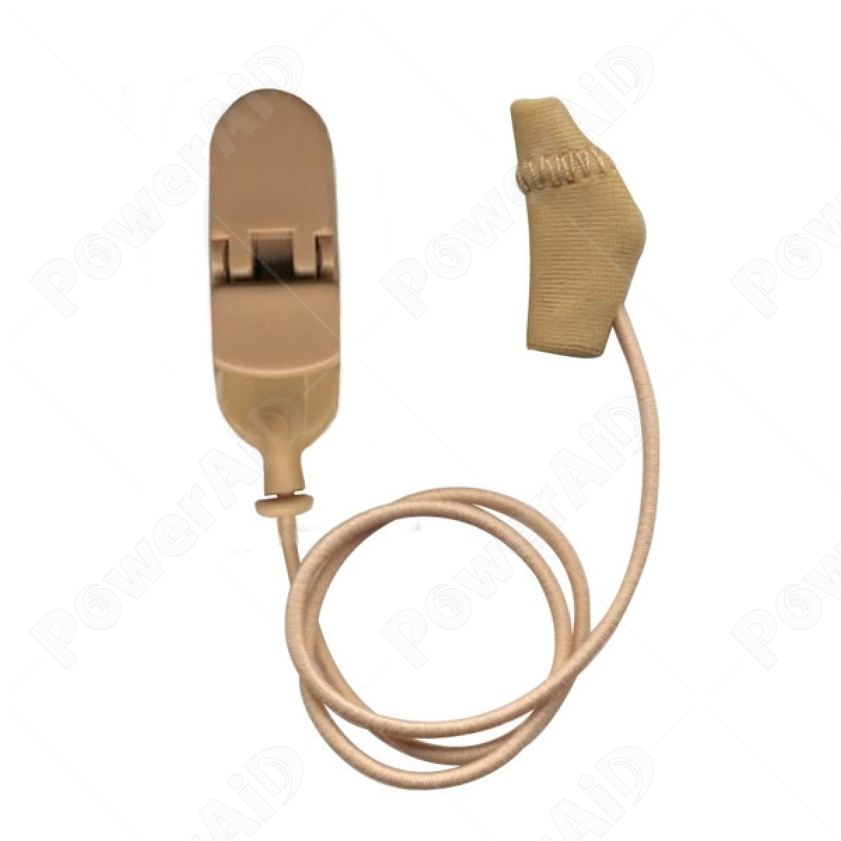 Ear Gear - Micro Beige con clip di sicurezza