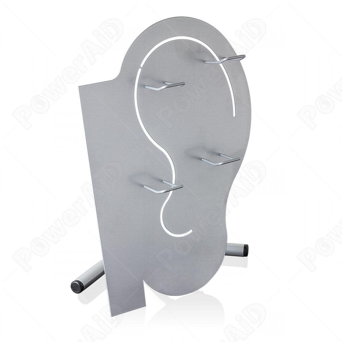 Espositore per Pile Acustiche in Metallo (4 ganci)