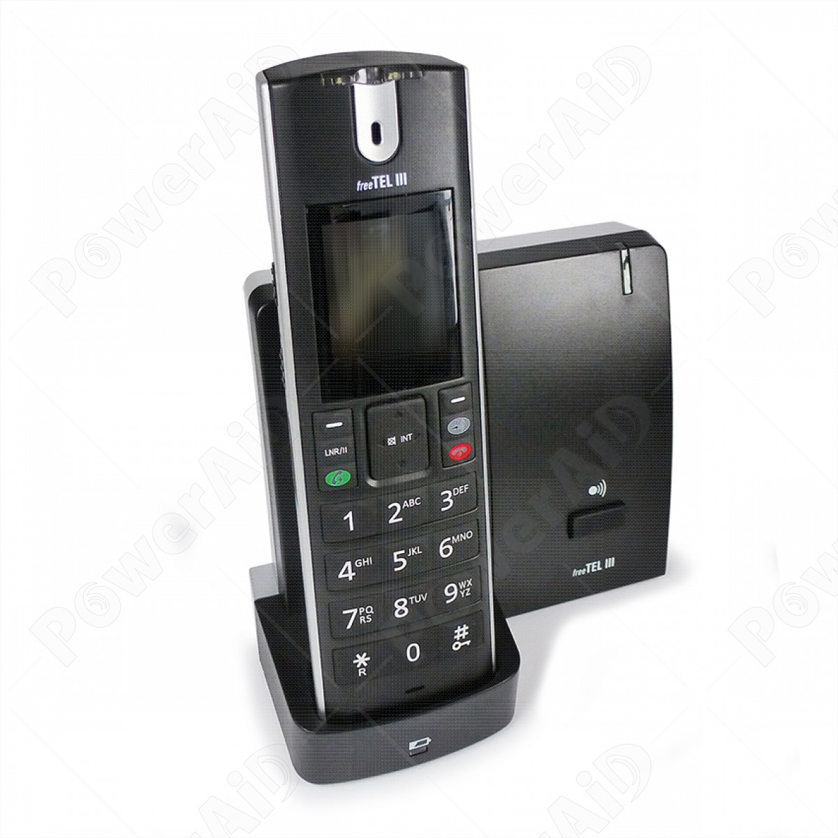Humantechnik - FreeTEL III / BT Cordless amplificato con Bluetooth