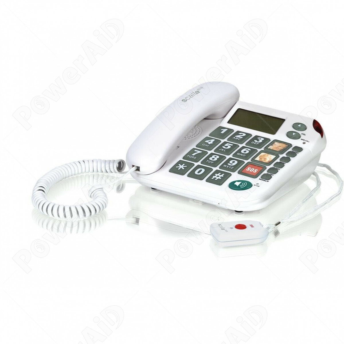 Humantechnik - Scalla telefono amplificato con SOS