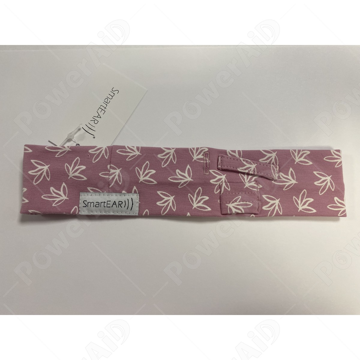 SmartEAR - Fascia Universale - Rosa con fiori bianchi - M