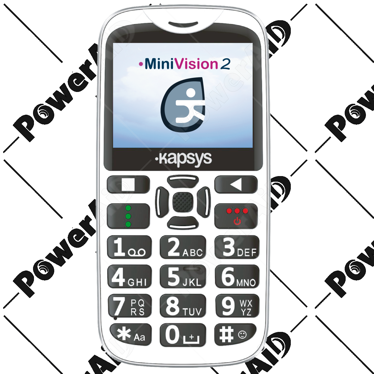 MiniVision 2+ nuovo telefono cellulare parlante semplificato per non vedenti e ipovedenti