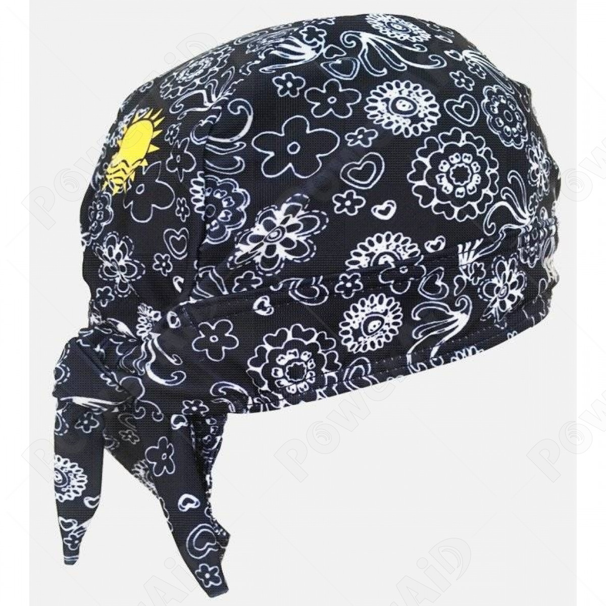 Nammu Hats - Nero a Fiori Regular