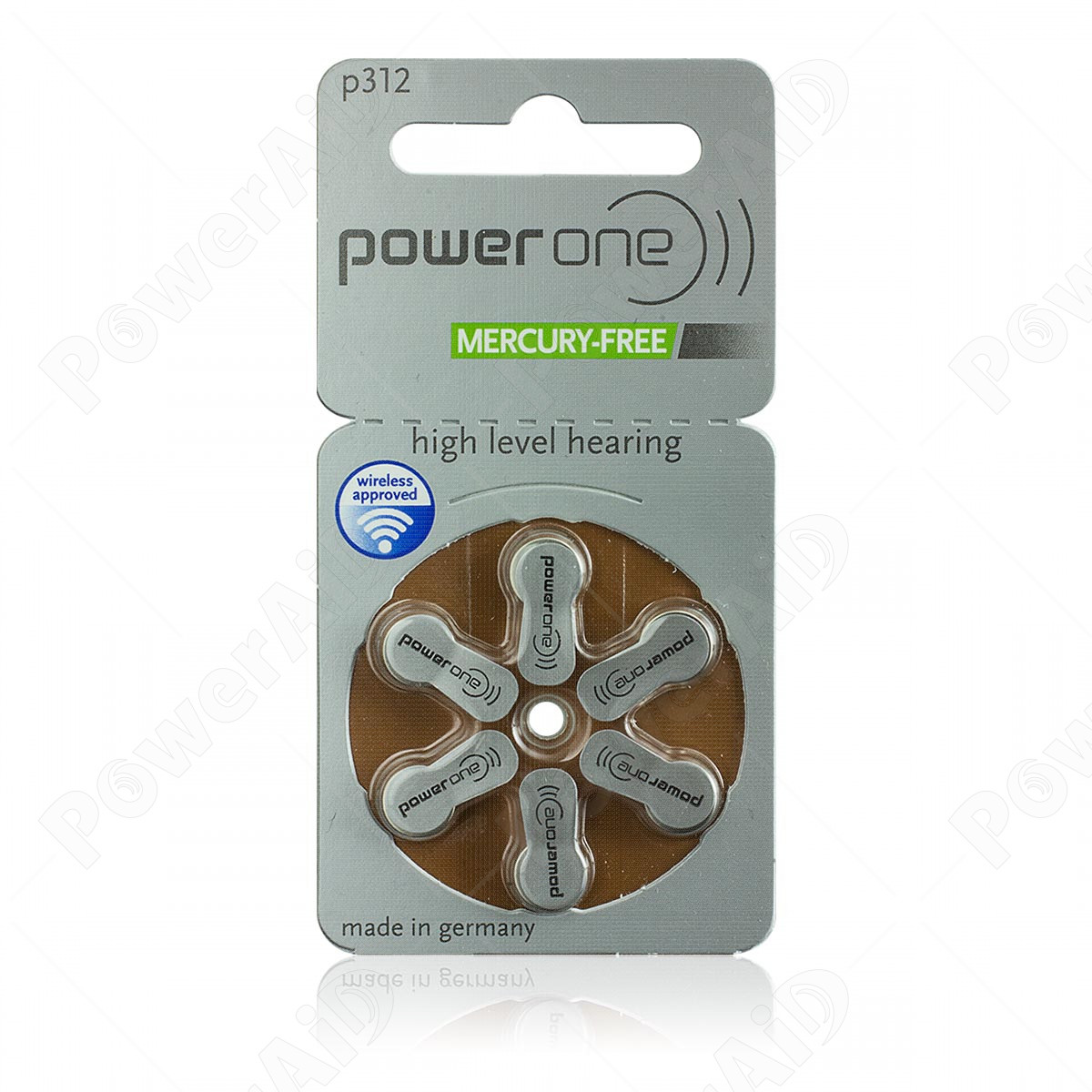 Power One - Blister 6 pile Acustiche 312
