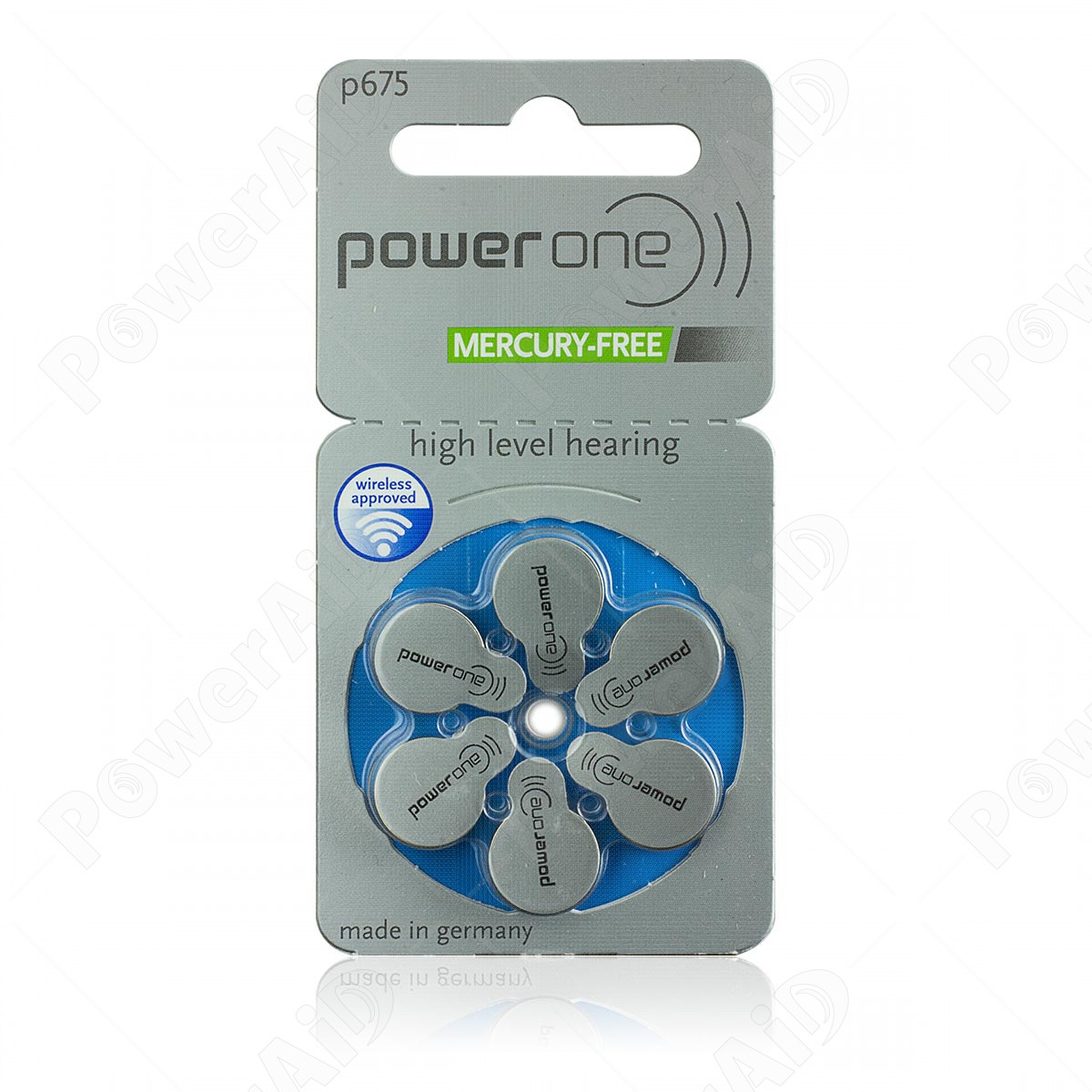 Power One - Blister 6 pile Acustiche 675