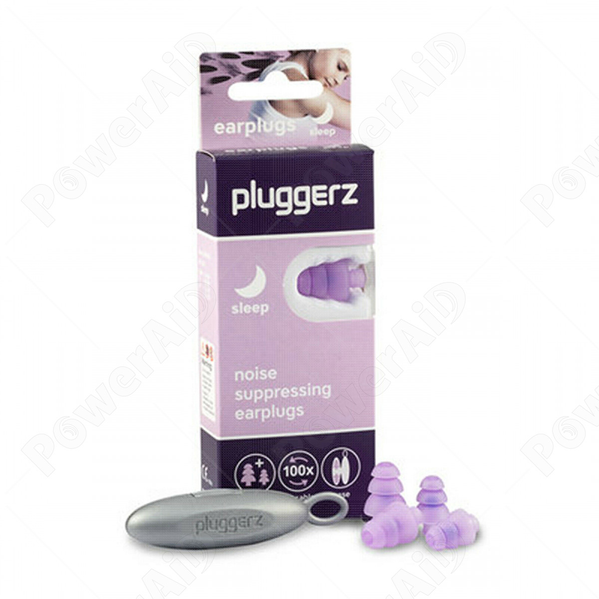 Pluggerz – Sleep Uni-Fit tappi per le orecchie 