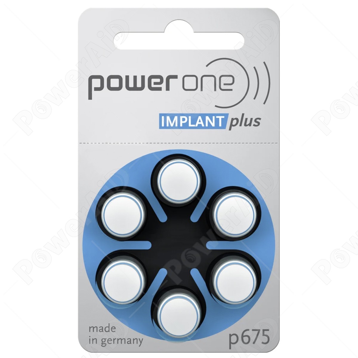 Power One - Blister 6 pile Implant Plus p675