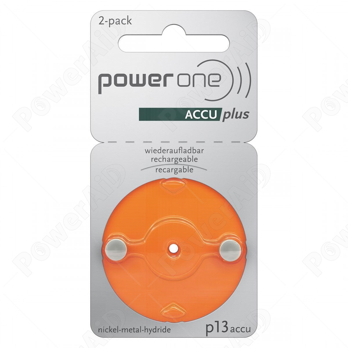 Power One - Blister 2 pile Acustiche ACCUplus p13