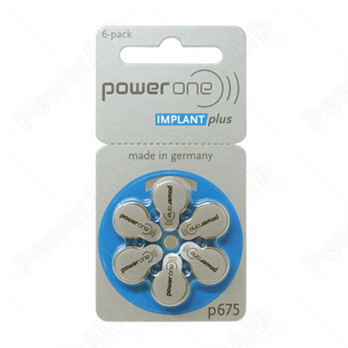 Power One - Blister 6 pile Implant Plus p675