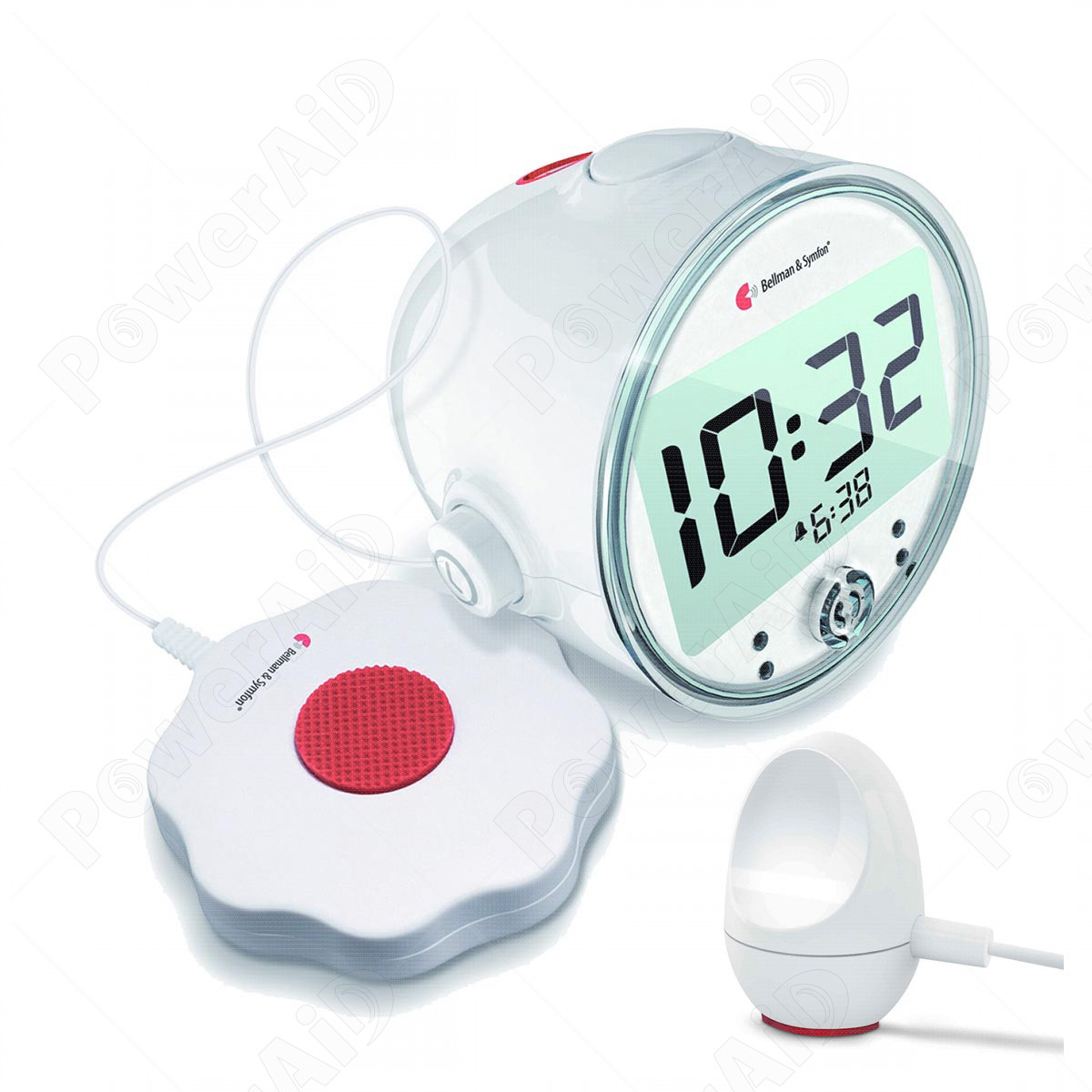 Bellman & Symfon - Sveglia con potente Suoneria, Vibrazione e Flash e  Sensore (Pro Plus) - Sveglie con Vibrazione - Sveglie e orologi - Tecnologia