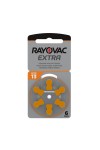 Rayovac - Blister 6 pile Acustiche Extra 13