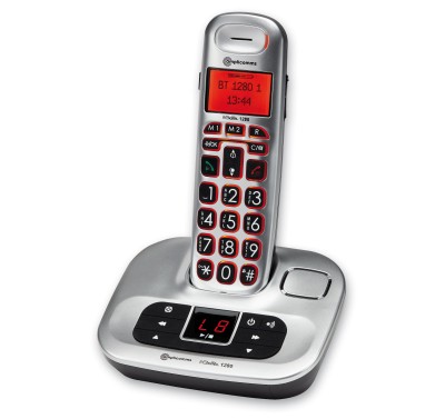 Amplicomms - BigTel 1280 cordless con segreteria