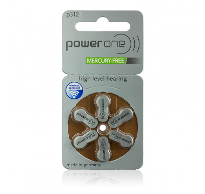 Power One - Blister 6 pile Acustiche 312