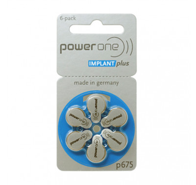 Power One - Blister 6 pile Implant Plus p675
