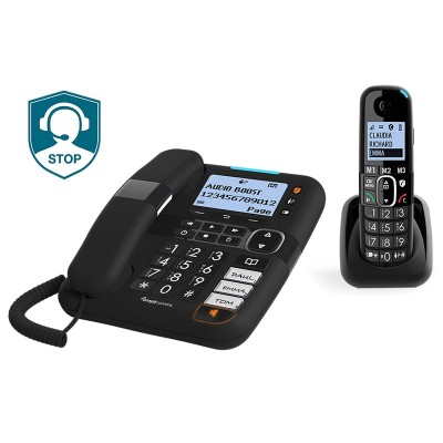 Amplicomms - BigTel 1580 Combo fisso e cordless amplificati