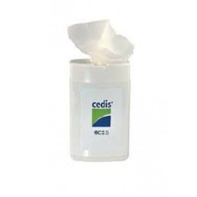 Cedis - EC2.5 Box 25 salviettine detergenti