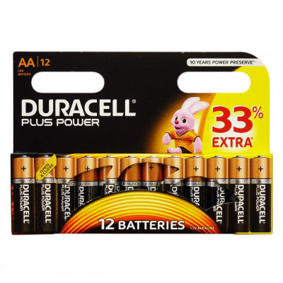 Duracell - Plus Power 12 pile Stilo AA