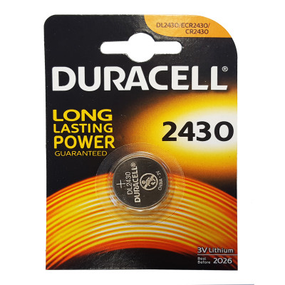 Duracell - CR2430 3V Blister 1 Pila