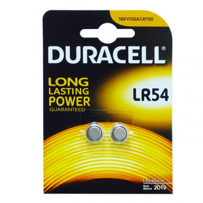 Duracell - LR54 1,5V Blister 2 pile