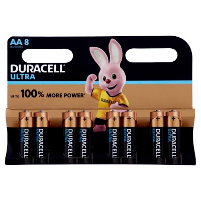 Duracell - Ultra  8 pile Stilo AA