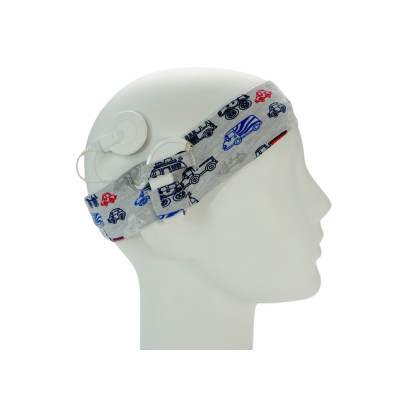 SmartEAR - Fascia Universale per impianti cocleari - Macchinine - S