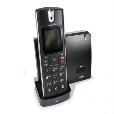 Humantechnik - FreeTEL III / BT Cordless amplificato con Bluetooth