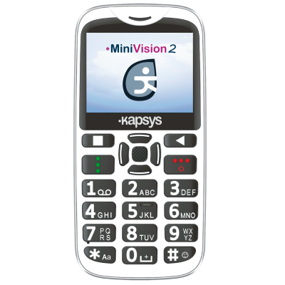 MiniVision 2+ nuovo telefono cellulare parlante semplificato per non vedenti e ipovedenti