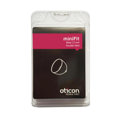 Oticon - Cupola miniFit Bass 12mm Double Vent 
