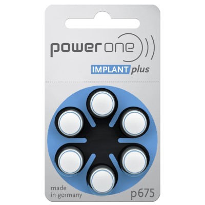 Power One - Blister 6 pile Implant Plus p675