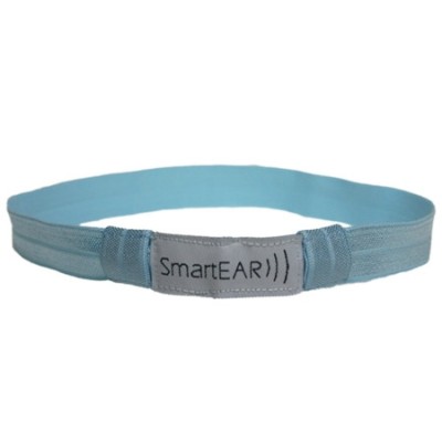 SmartEAR - Fascia EasyFlex per apparecchi acustici - Azzurro - M