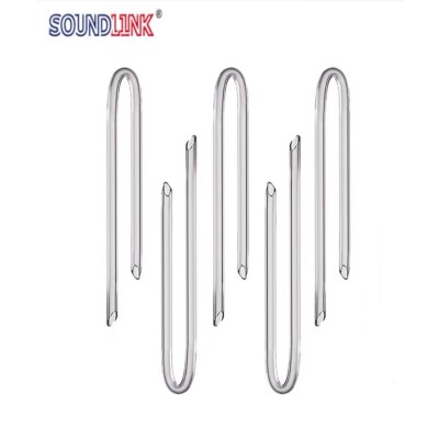Soundlink -Tubicino Piegato per Protesi Acustiche Resistente all'Umidità - Trasparente (5 pezzi)