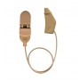 Ear Gear - Mini Curved Beige con clip di sicurezza