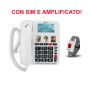 Geemarc - CL9000 telefono fisso amplificato con display e sim