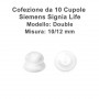 Signia - Cupoline  Life Double 10/12 mm - 10 pz