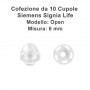 Signia - Cupoline  Life Open 6 mm - 10  pz